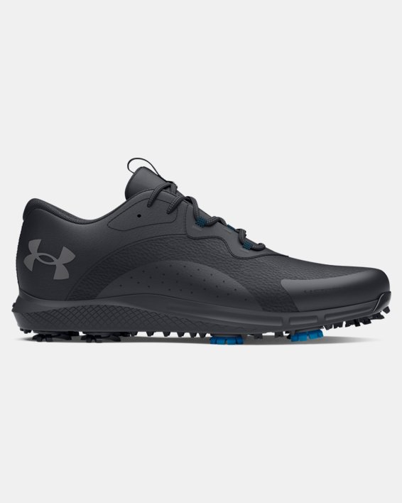 Men's UA Charged Draw 2 Wide Golf Shoes in Black image number 0